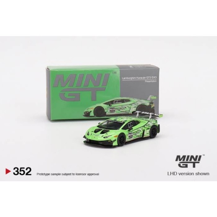 Terlaris Mini Gt Lamborghini Huracan Gt3 Evo Presentation Mgt 352