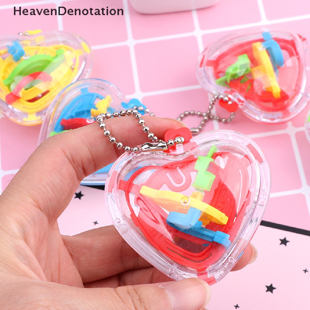 [HeavenDenotation] 36steps 3D Maze Ball Magical Intellect Ball Puzzle IQ Balance Game Mainan Anak HDV