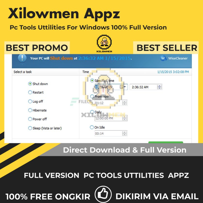 [Full Version] Wise Auto Shutdown Pro PC Tools Software Utilities Lifetime Win OS