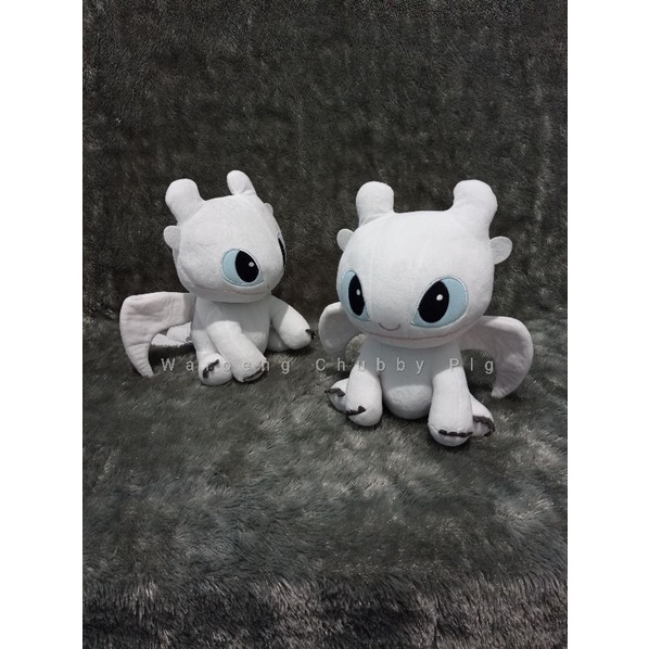 Boneka Dragon Toothless Light Fury ORI