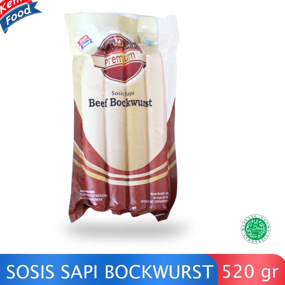 

☆ Villadrop Sosis Sapi Bockwurst 520gr ❅