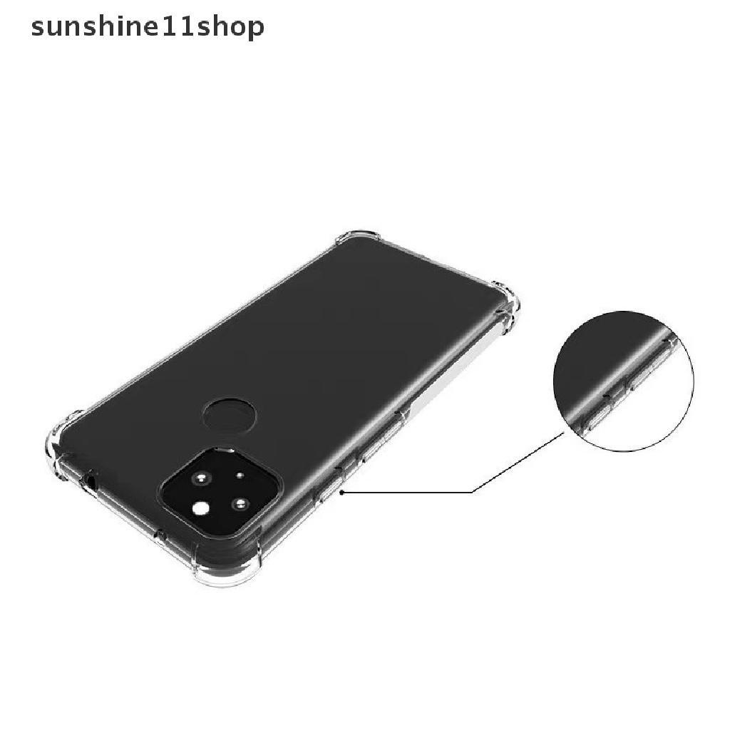 Sho Untuk Pixel6 7 Pro Case Transparan TPU Penyerap Goncangan Fleksibel Phone Cover N