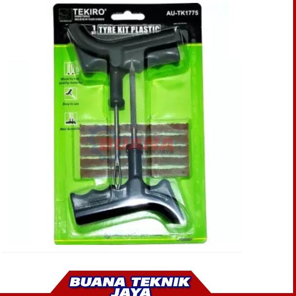 12.12 Brands Festival .TEKIRO Alat Tambal Ban Tubles Set Gagang Plastik / Tyre Kit Tekiro Original/ 