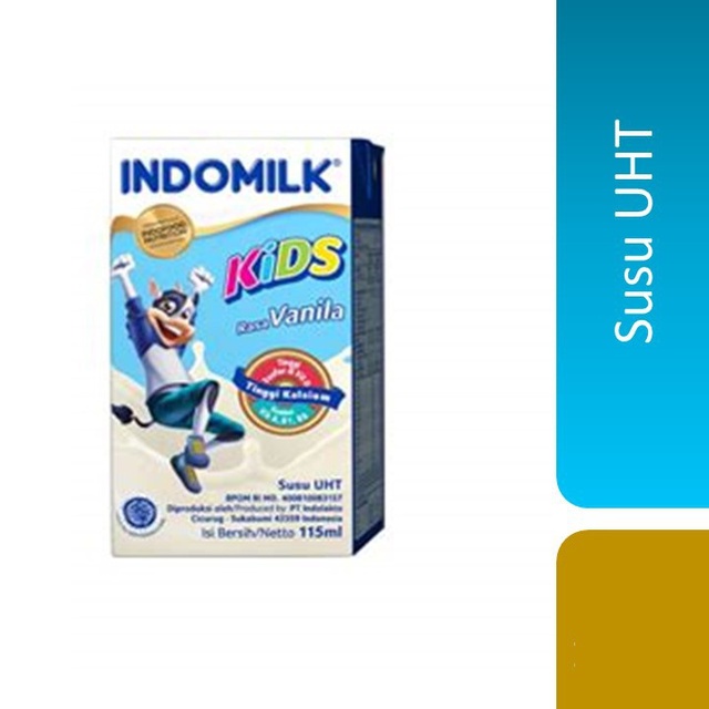 

Indomilk Susu UHT Kids Vanila 115mlx40 [1 Karton]