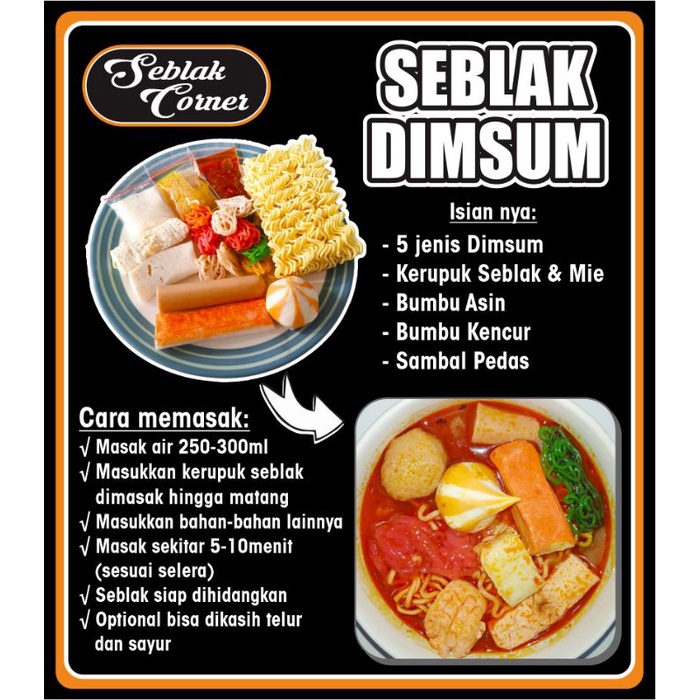 

Seblak Dimsum