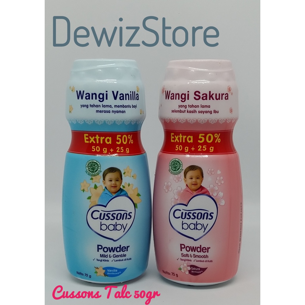 CUSSONS BEDAK / CUSSONS TALC - 100gr