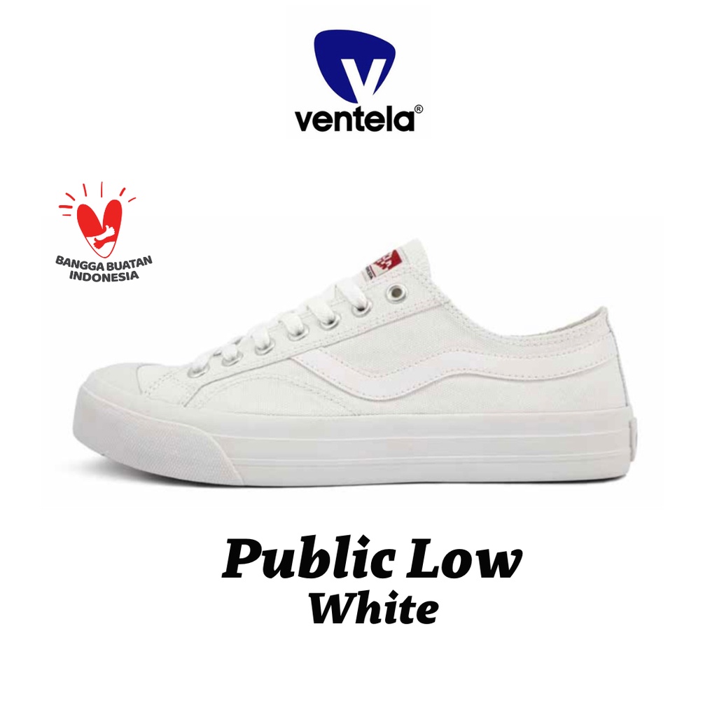 Ventela Public Low White [READY STOCK]