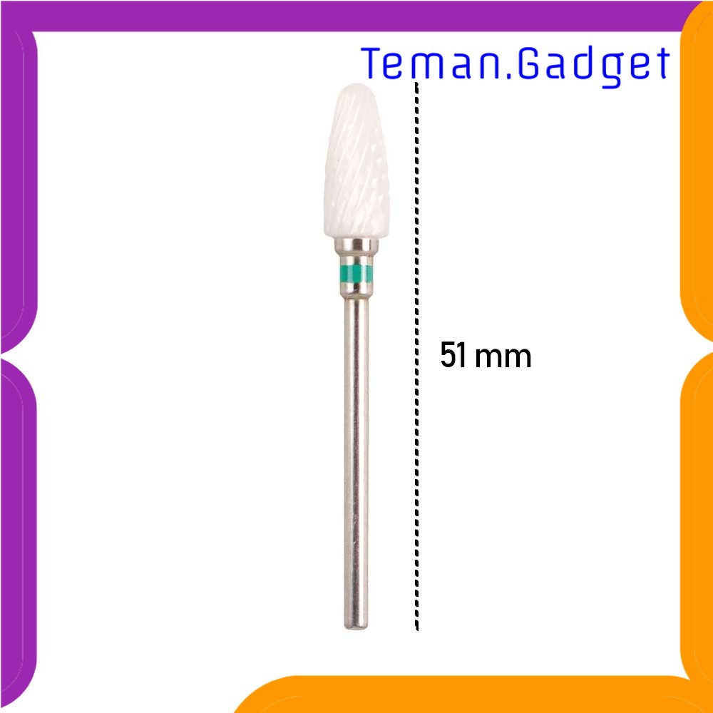 TG - PRW ERUIKA Mata Bor Mini Kikir Kuku Nail Drill Electric Ceramic Bit C - ER2