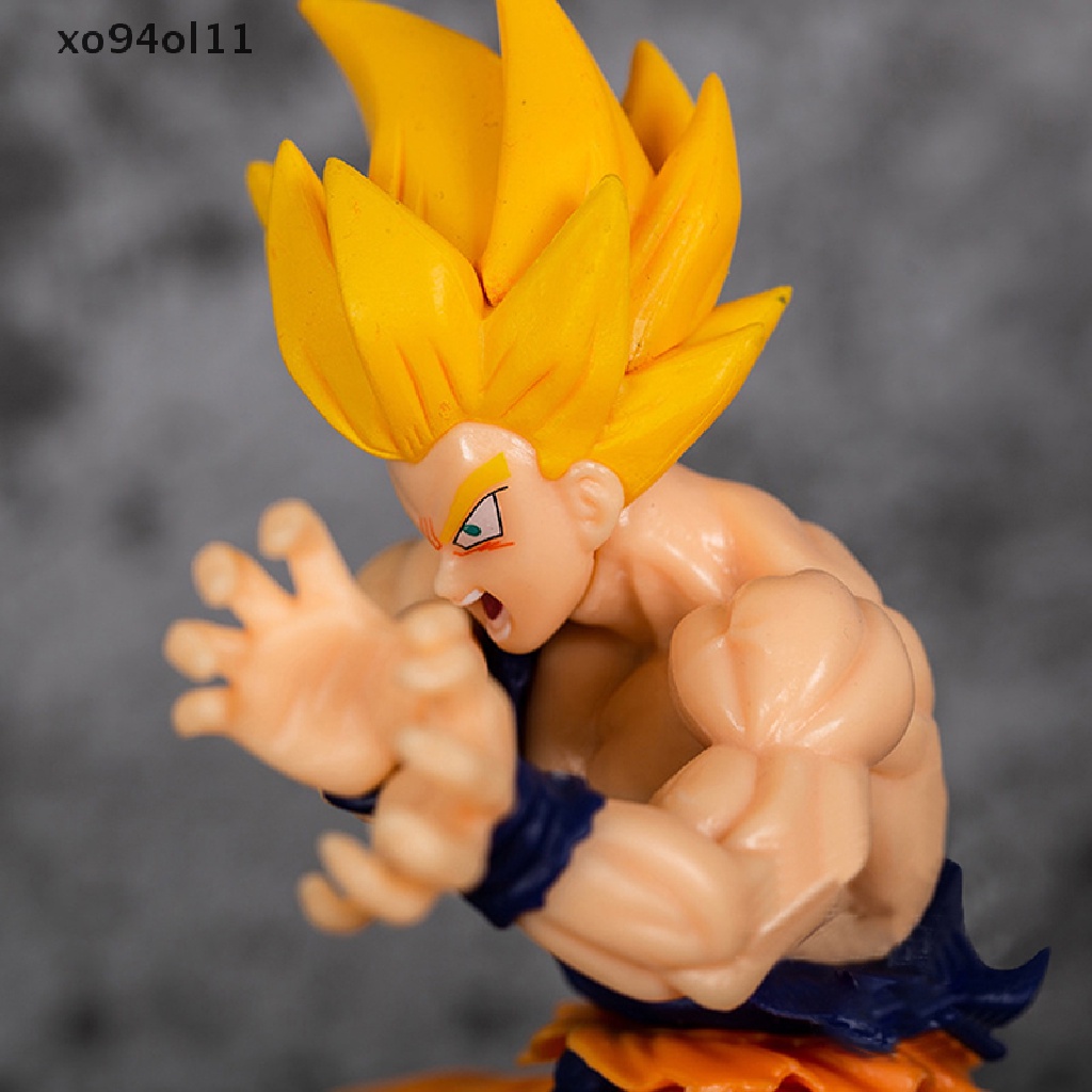 Xo Dragon Ball Figure Anime Figure Son Goku Super Saiyan Patung Action Model Mainan OL