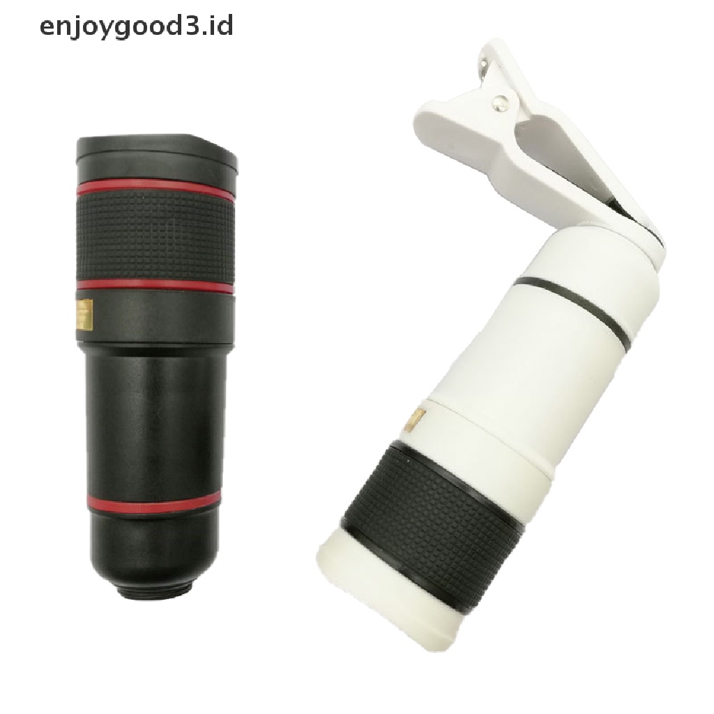 [Rready Stock] Lensa Kamera Ponsel 8X Optical Zoom Telescope Lens Teleskop Eksternal Dengan Klip Universal Untuk Smartphone (ID)