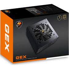 COUGAR POWER SUPPLY GEX-650 80+ GOLD FULLY MODULAR