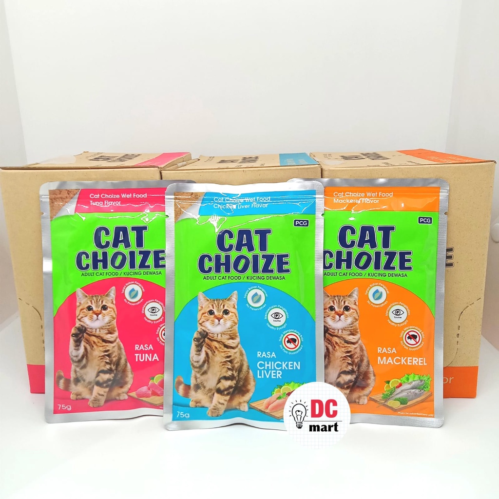 Cat Choize POUCH 75 Gr / Makanan Kucing Cair Sachet