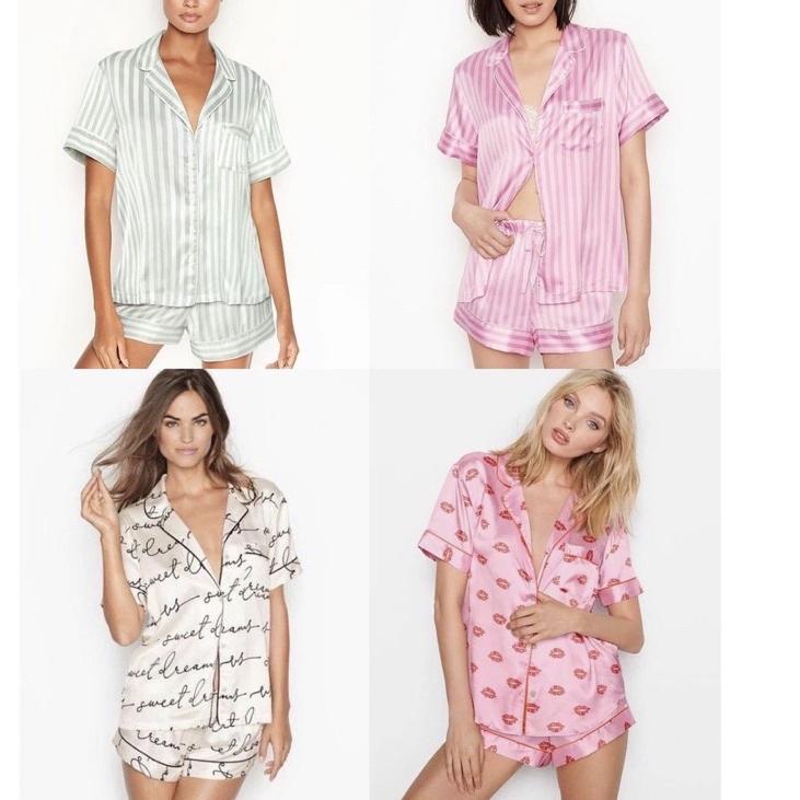 ➴ VS One Set Top & Short Pants Satin ➹