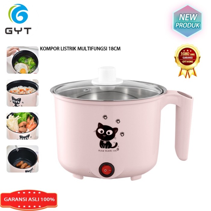 GYT Panci Listrik Serbaguna 1,8L-Multi Electric Pot 600W