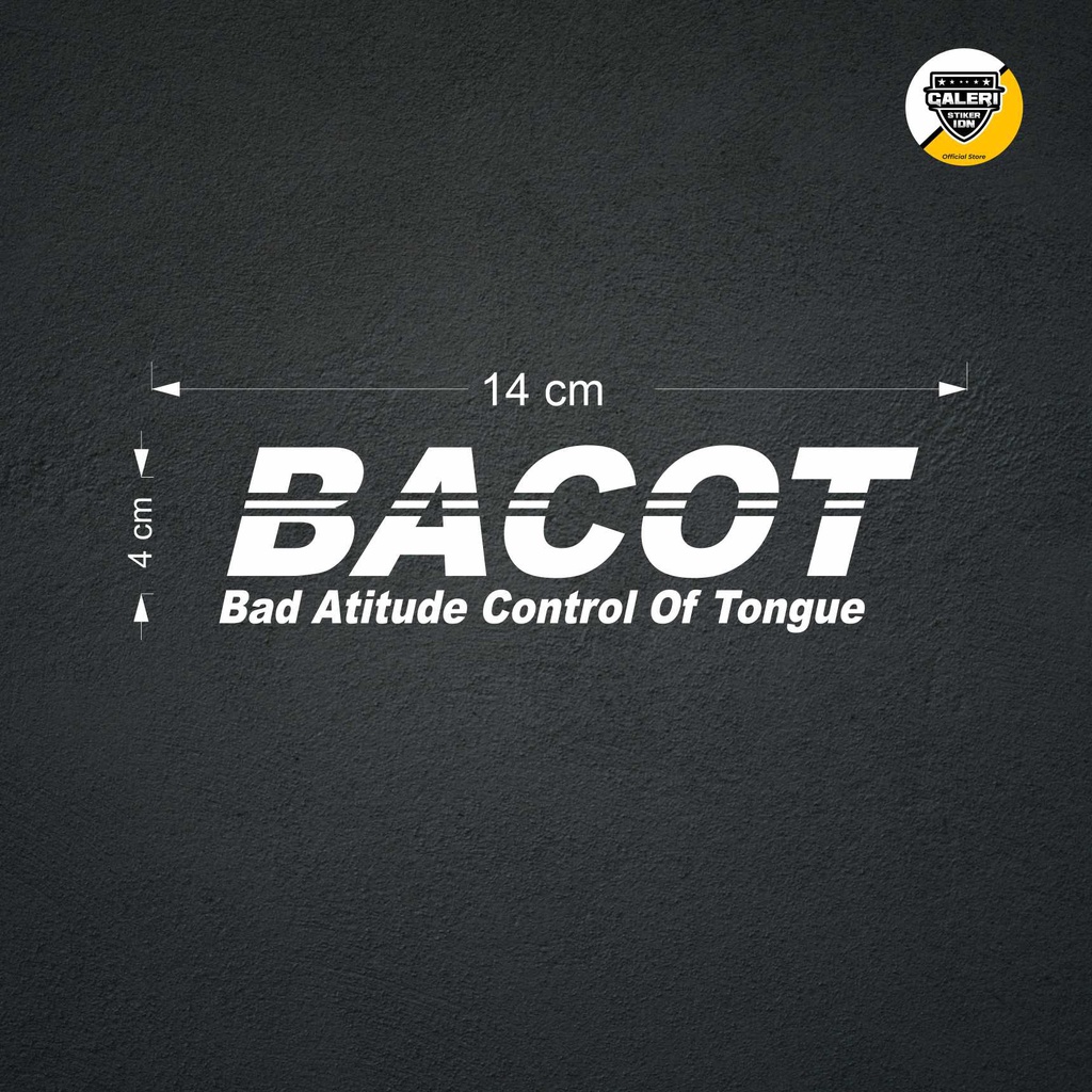 stiker bacot stiker cutting bacot