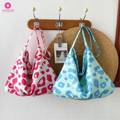 HANABI-tas selempang tas import ABSTRAK BAG tas wanita tas jalanjalan tas motif macan tas korea