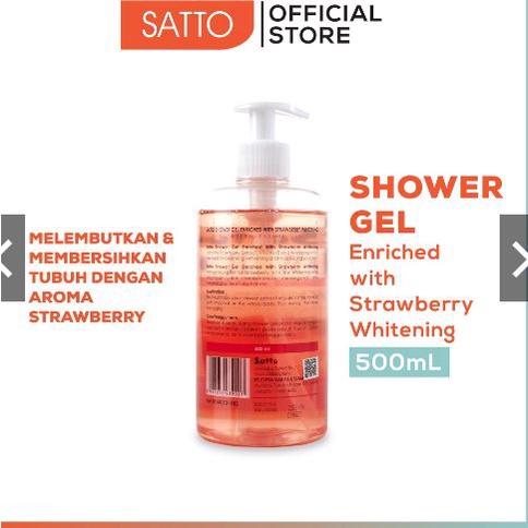Satto Shower Gel  - Botol 500 ml
