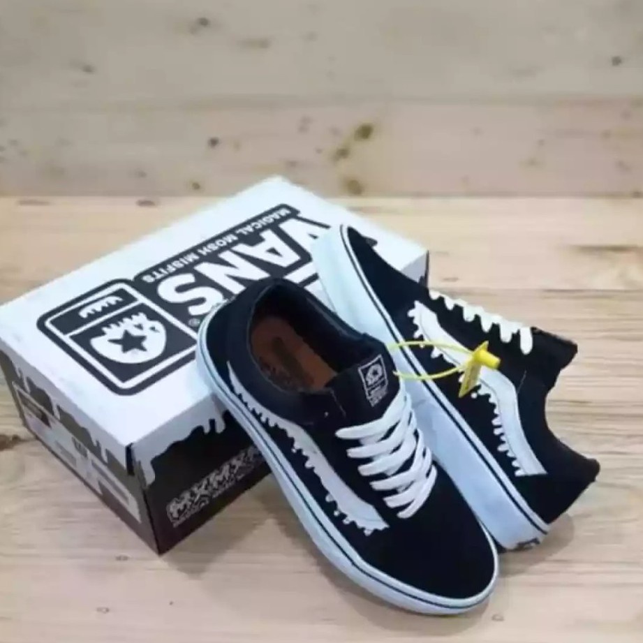 SEPATU VANS OLD SKOOL LUMER-SEPATU SNEAKER SEPATU HITAM PRIA -SEPATU PRIA - WANITA