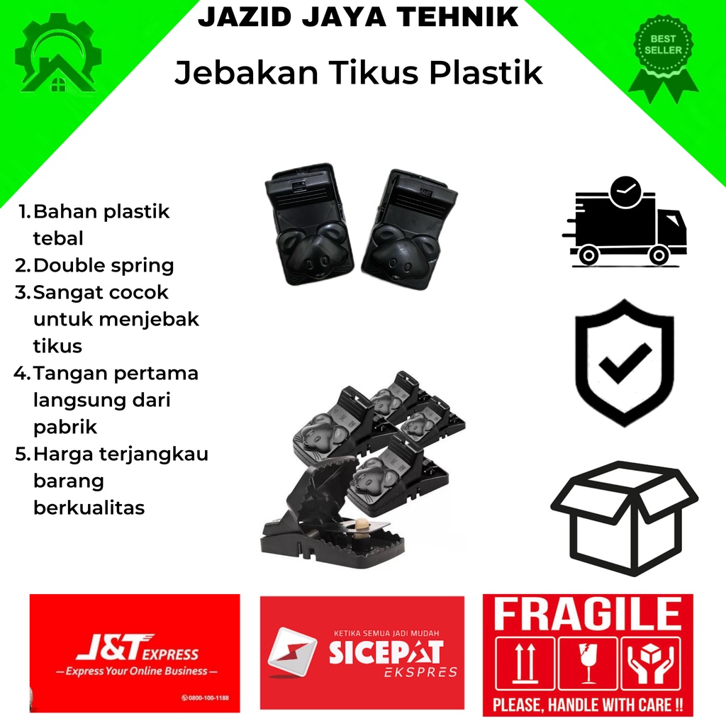 Jebakan Tikus Plastik