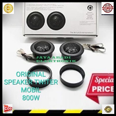 G674 ORIGINAL SPEAKER TWITER MOBIL SUPER CAR AUDIO 800W MAGNET TREBLE TWEETER SUROUND VOCAL VOKAL SU