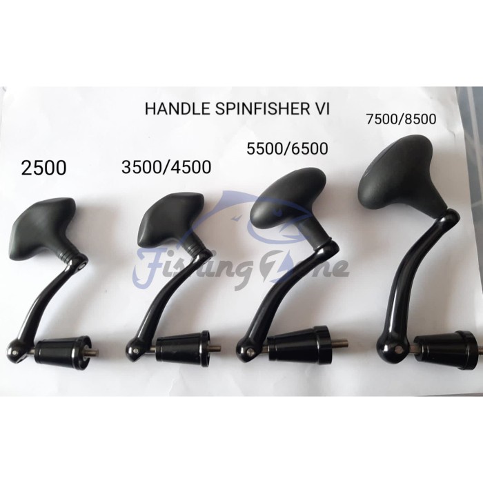 Mancing Penn Part - Reel Handle Assembly Spinfisher Ssvi Spinning Original