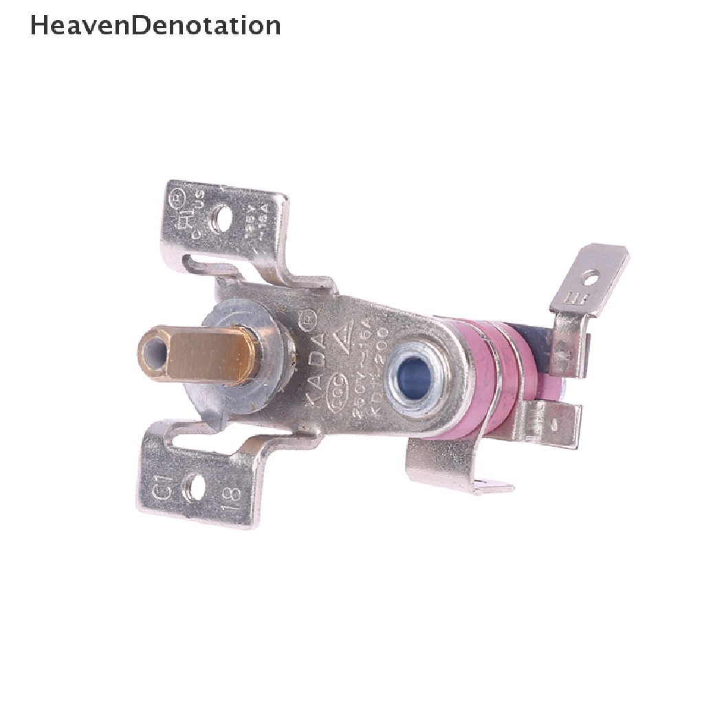 [HeavenDenotation] Ac250v/16a Temperature Switch Heag Thermostat KDT-200 Untuk Oven Setrika Listrik HDV