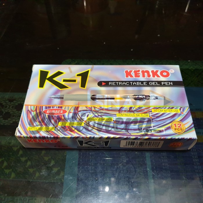 

BISA COD Pulpen k1 kenko 0.5 hitam 1pak isi 12pc
