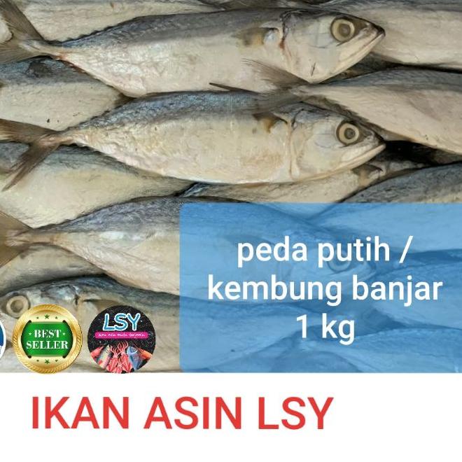 

✥ ikan asin Peda putih super/ kembung banjar 1 kg ⅎ