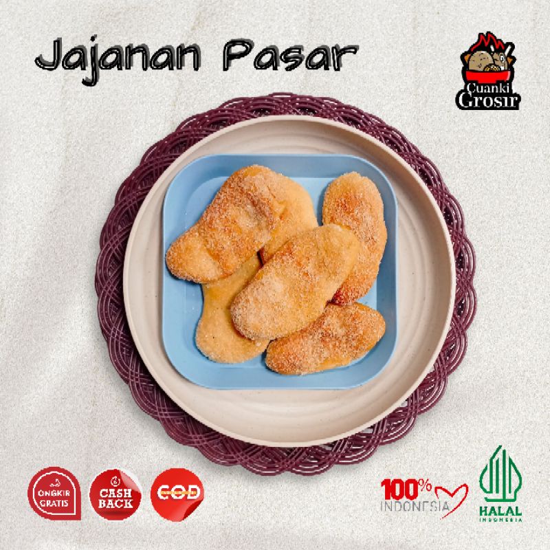 JAJANAN PASAR JADUL / KUE LIDAH KERING