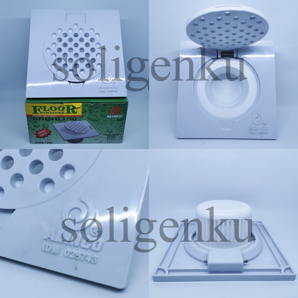 Saringan Got PVC Alinco 1955 Floor Drain Alinco Singapore Style