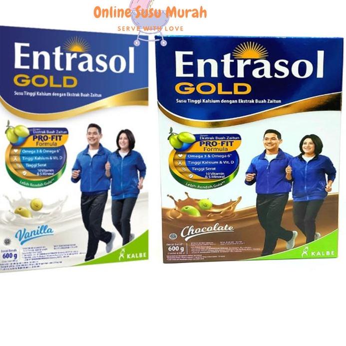 

♟ ENTRASOL GOLD PROFIT COKLAT VANILA 600 GR ♔