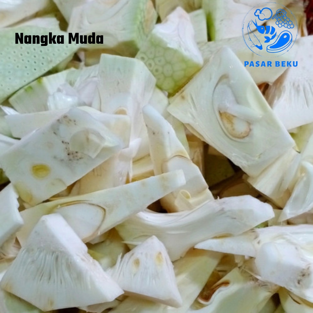 

Nangka Muda Potong 500gr Fresh Pasar Beku Padang