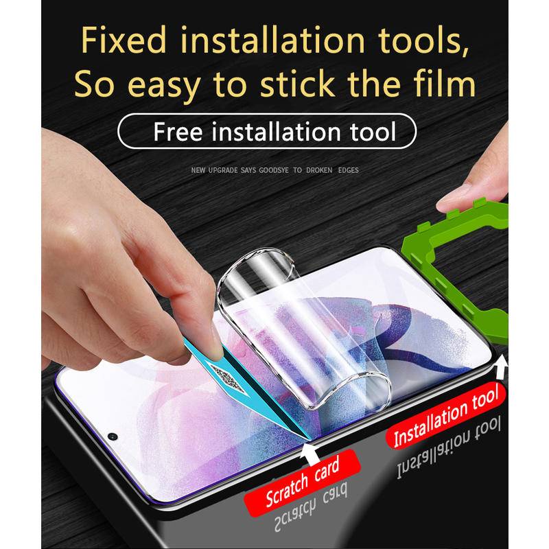 3pcs Untuk OnePlus 77t 8 8T 9 10 R RT Pro Hydrogel Film Pelindung Layar Lembut Ultra-Tipis