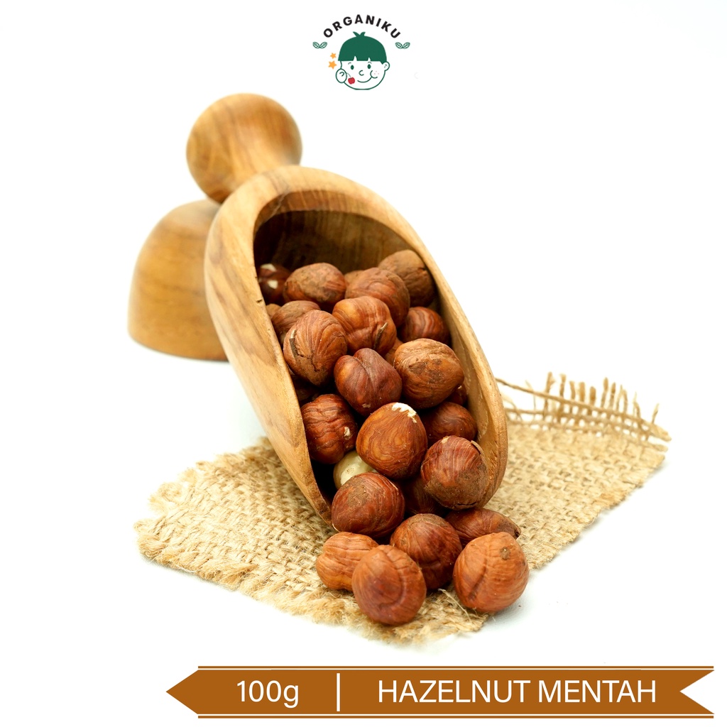 Kacang Hazelnut Mentah / Raw Hazenut 100gr, 250gr
