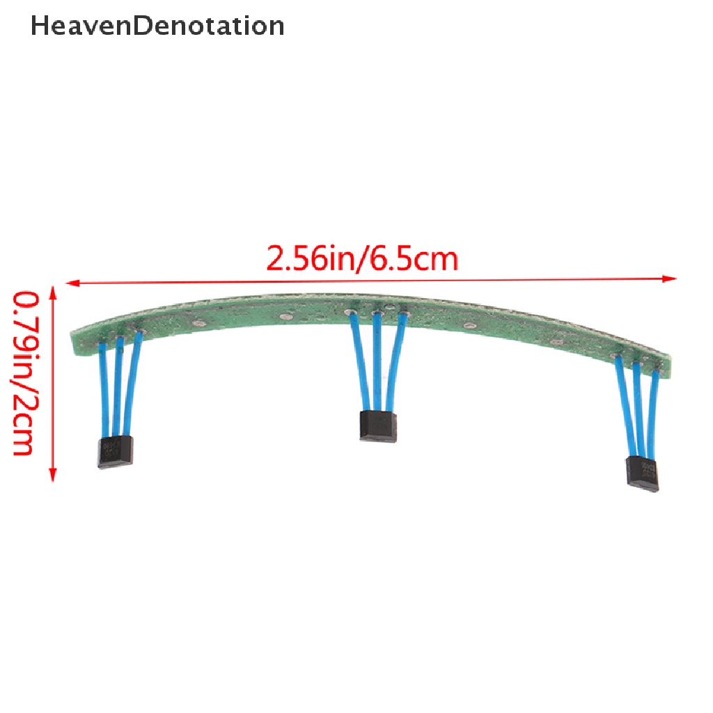 [HeavenDenotation] 1pc Sensor Aula Skuter Listrik 412D Motor Papan PCB Sensor Akurasi Tinggi HDV