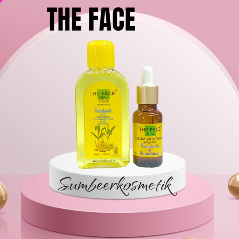 The Face - Paket Toner Dan Serum Temulawak The Face