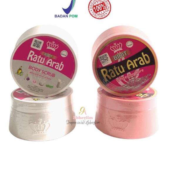 ♙ Bibit Ratu Arab Lotion kemasan baru | Lulur Body Scrub Ratu Arab Original  ⅍