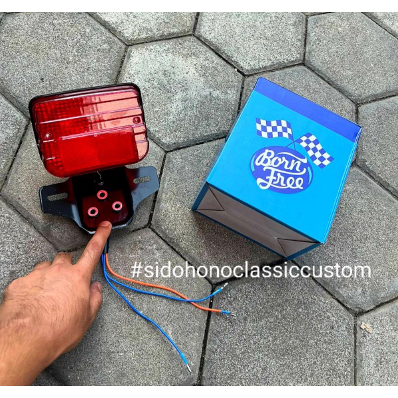 cod Stoplamp lampu belakang honda CB k5 honda win win100 set pangkon produk import asesoris motor