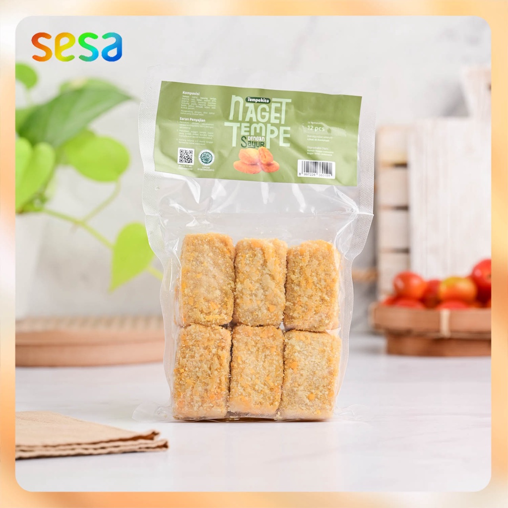 

NAGET TEMPE Sayur 12pcs - Nugget Tanpa Pengawet
