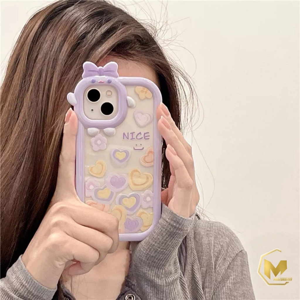 SS140 SOFTCASE LOVE PURPLE FOR IPHONE X XS XR XS MAX 11 12 13 14 PRO MAX MA3960