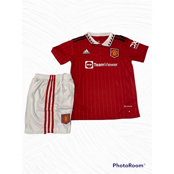 Jersey baju bola mu home 2022 2023 Kids anak anak Grade Ori