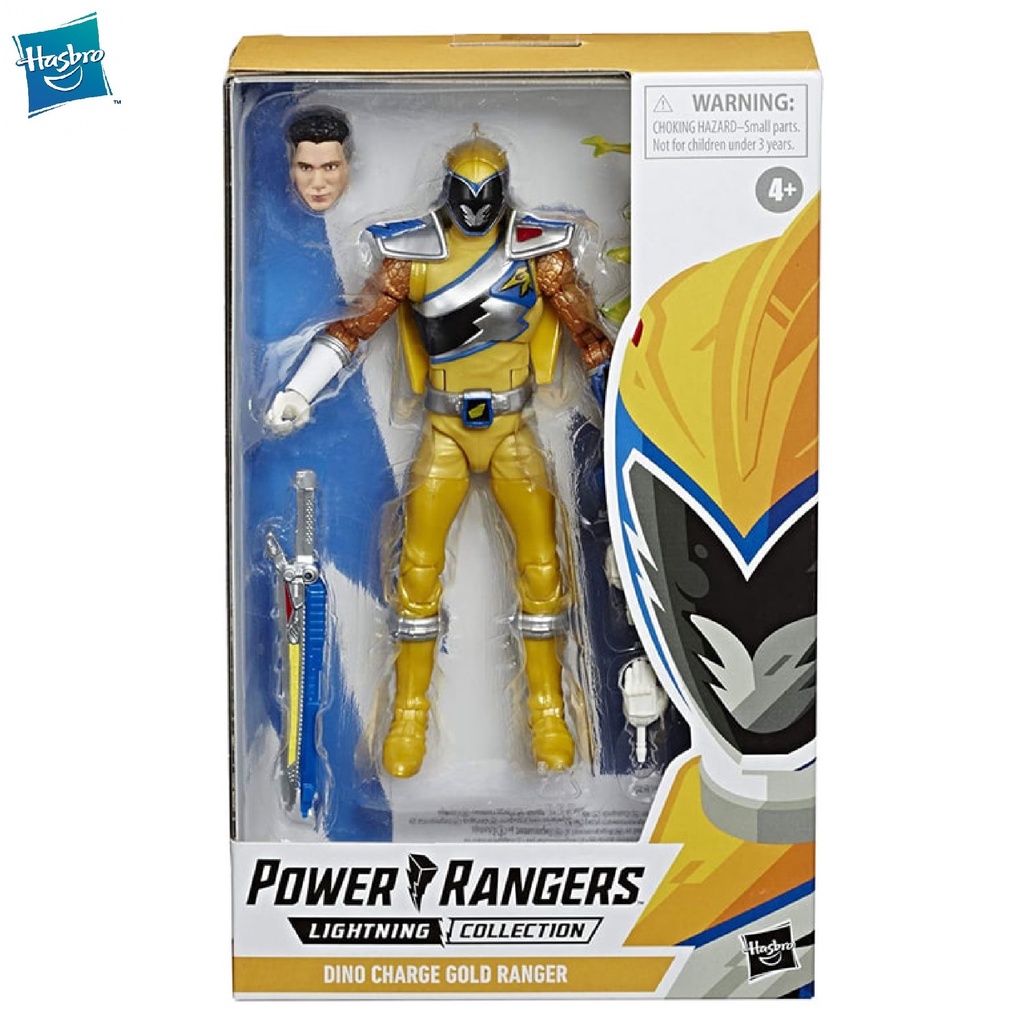 POWER RANGERS Lightning Collection Dino Charge Gold Ranger Premium Figure