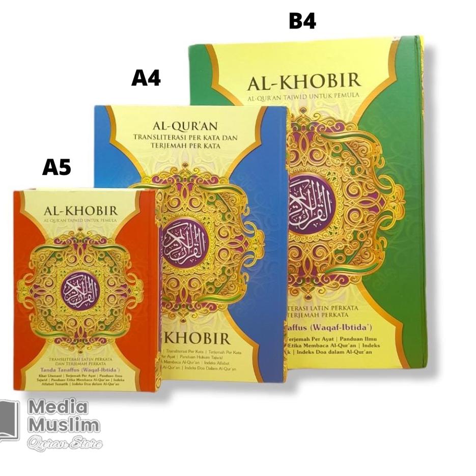 

idGg5G0 AL-QUR'AN AL-KHOBIR B4 (UKURAN JUMBO) Terjemah Perkata ARAB & LATIN ORIGINAL