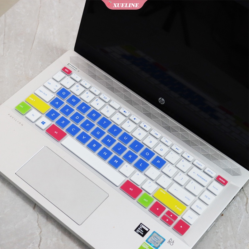 Cover keyboard laptop 14-inci film Pelindung laptop Silikon Tahan Debu Untuk HP 14-ce3026TX Reusable [ZXL]