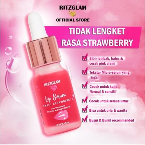 LIP SERUM RITZGLAM 10ML ORIGINAL -SERUM BIBIR - MAGIC COLOR LIPTINT