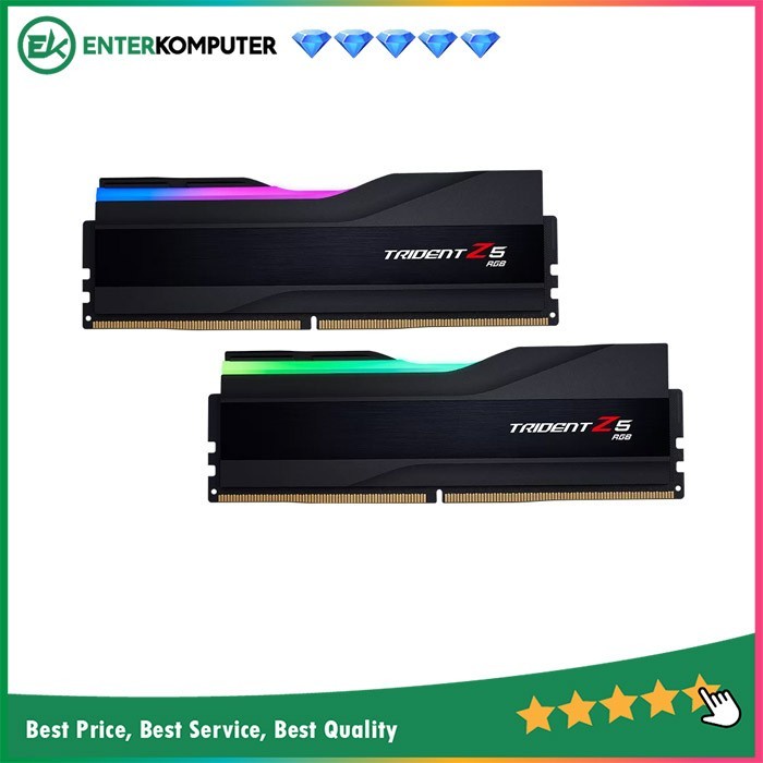 Gskill DDR5 Trident Z5 RGB PC54400 32GB Dual F5-6800J3445G16GX2-TZ5RK