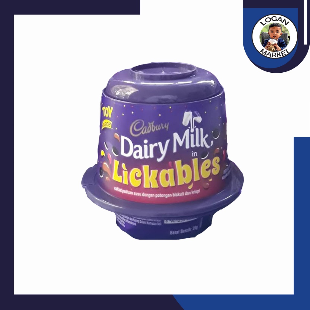 Cadbury Cadburry Lickables Lickable Dairy Milk Coklat