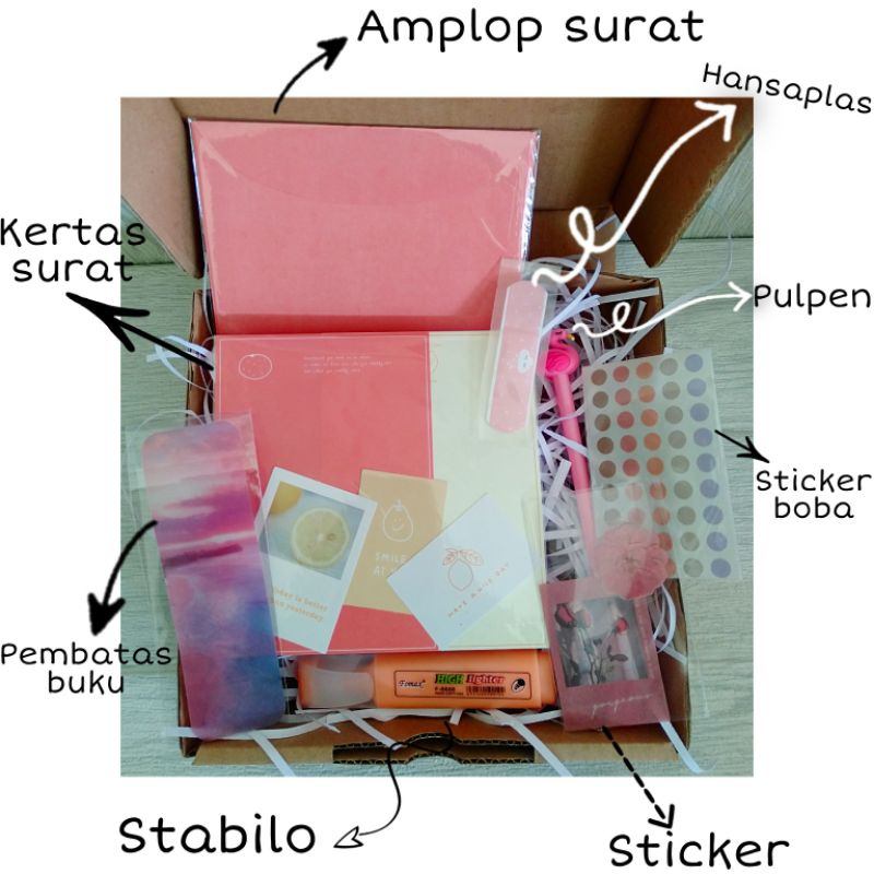 

Hampers / Paket Journal / Set Gift / Kado Ulang Tahun / Kado Valentine