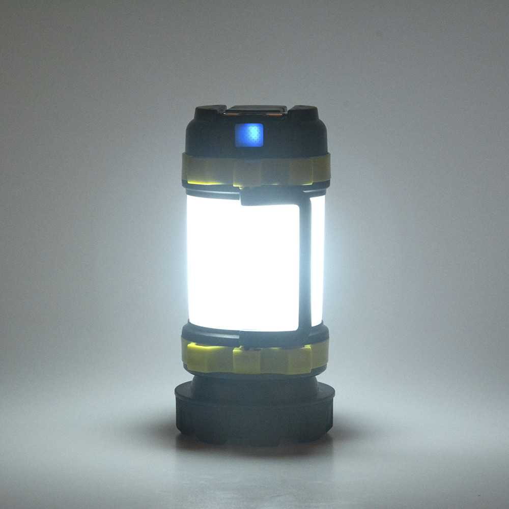 Senter LED Portable Flashlight 6 Modes Power Bank HC-261