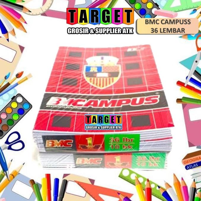 

BUKU TULIS CAMPUS BIG BOSS 36 LEMBAR / BBO 36 (10 buku) PROMO